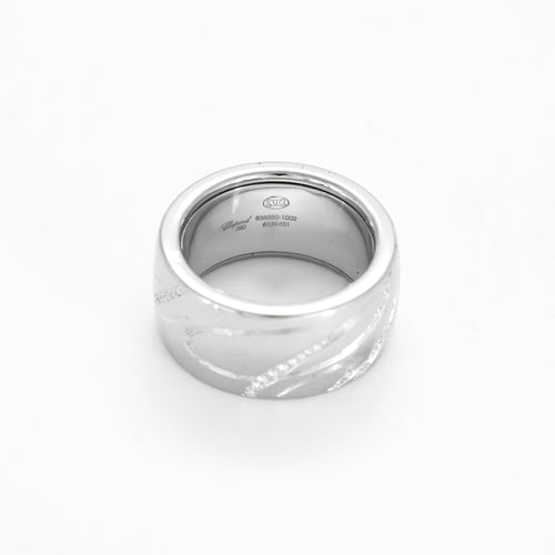 Bague 54 CHOPARD - Chopardissimo - Bague en or gris et diamants 58 Facettes DV23962-5