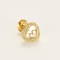 Boucles d'oreilles CHOPARD - Happy Diamonds Icons - Boucles d'oreilles en or jaune et diamants 58 Facettes DV25706-1