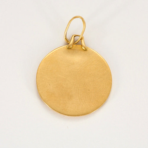 Pendentif Médaille en or jaune à motif de Saint Philippe 58 Facettes DV0942-10