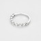 Bague 50 Demie Alliance en or gris et diamants 58 Facettes DV26595-2