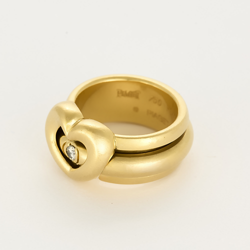 PIAGET - Bague Possession - Coeur - en or jaune. Vintage