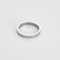 Cartier - Alliance C - Bague en platine et diamant