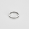 Cartier - Alliance C - Bague en platine et diamant