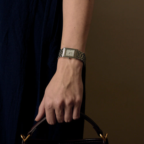 BOUCHERON - Reflet - Montre en acier à mouvement quartz et boitier rectangulaire