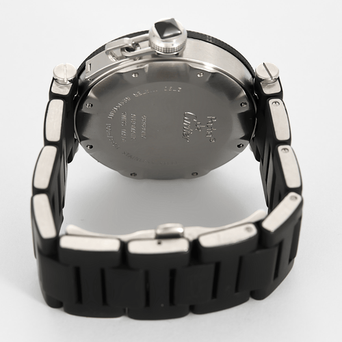 Montre CARTIER - PASHA - Montre en acier à boitier rond à mouvement automatique 58 Facettes DV0916-3