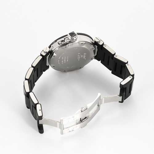 Montre CARTIER - PASHA - Montre en acier à boitier rond à mouvement automatique 58 Facettes DV0916-3