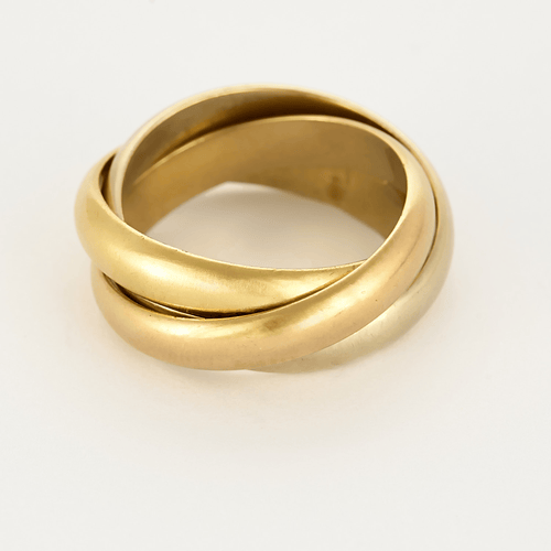 Bague 52 CARTIER - Trinity - Bague trois ors 58 Facettes DV26808-1-52-1