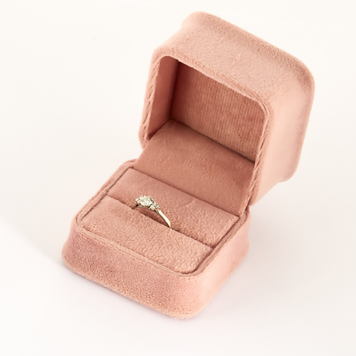 GEMMYO - Baby Everbloom- Bague en or gris 18K et diamants