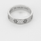 Bague 53 CARTIER - Love Bague - Petit Modèle - en or gris et diamants. 58 Facettes DV25256-1