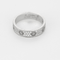 Bague 53 CARTIER - Love Bague - Petit Modèle - en or gris et diamants. 58 Facettes DV25256-1