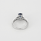 Bague 54 Bague en or gris saphir et diamants 58 Facettes DV25209-3