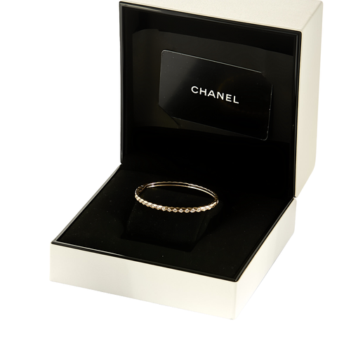 CHANEL - COCO CRUSH - Bracelet en or beige et diamants