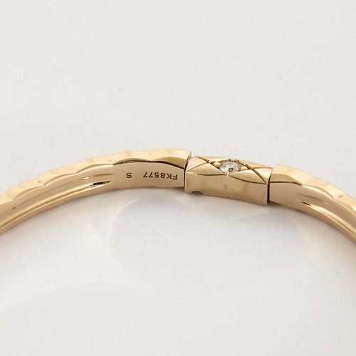 CHANEL - COCO CRUSH - Bracelet en or beige et diamants