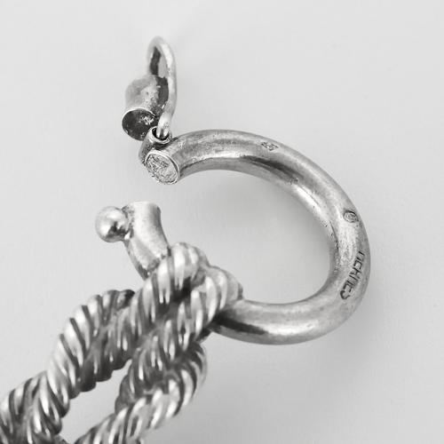 Hermès Audierne - Bracelet en argent. Vintage