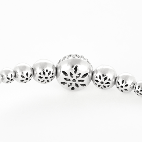 Bracelet en or blanc et diamants