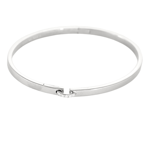 Bracelet Chaumet Bracelet Liens Évidence bracelet, white gold, Diamond, 0.05 carat 58 Facettes DV23634-1