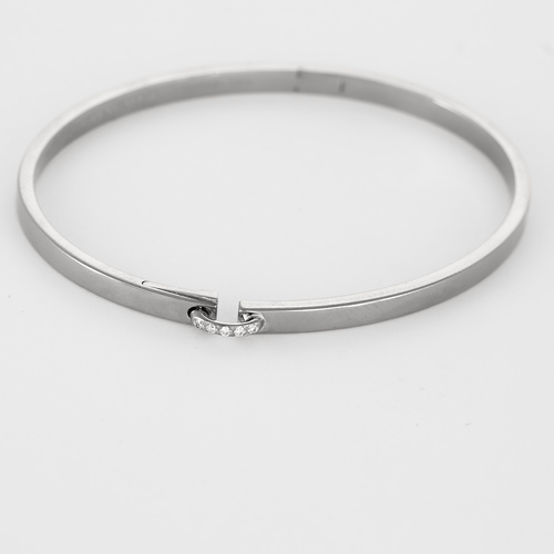 Bracelet Chaumet Bracelet Liens Évidence bracelet, white gold, Diamond, 0.05 carat 58 Facettes DV23634-1