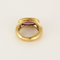 Bague 49 Bague en or jaune et tourmaline 58 Facettes DV15938-12-49-2