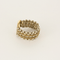 Bague 51 Hermes - Rare Bague Etrier en or et argent 58 Facettes DV25505-10