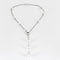 Collier MIKIMOTO - Collier négligé en or blanc, perles de culture Akoya et diamants 58 Facettes DV14847-1