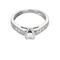 Bague 47,5 Bague Solitaire en or blanc et diamants 58 Facettes DV25387-1-475-5