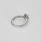 Bague 53 CARTIER - Destinée - Bague en platine et diamants 58 Facettes DV26954-1-53-2