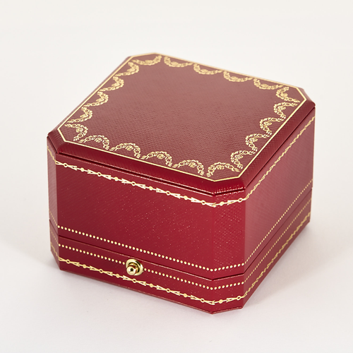 CARTIER - Destinée - Bague en platine et diamants