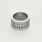 GUCCI - Scroll - Large - Bague en or gris et diamants