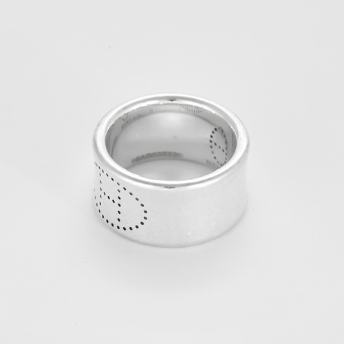 Hermès - Ellipse Ruban - Bague en argent