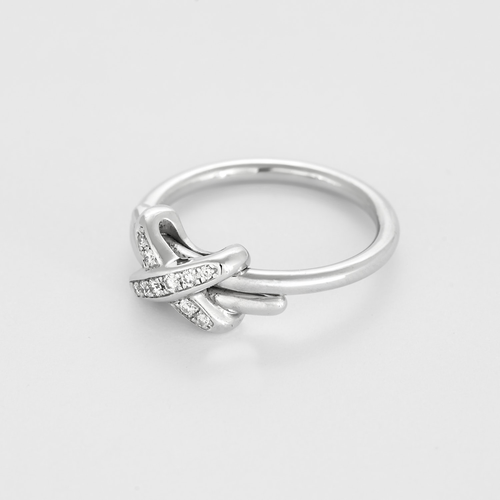 CHAUMET - Jeux de Liens - Bague en or blanc et diamants
