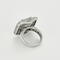 Bague 49 Bague en or gris, prasiolite et diamants 58 Facettes DV22972-51-49-2