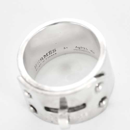 Bague 54 HERMÈS - Kelly - Bague en argent 58 Facettes DV22972-56-54-3
