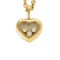 Chopard - Happy Diamonds Icons - Collier en or jaune trois diamants