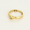 Bague Solitaire en or jaune et diamant