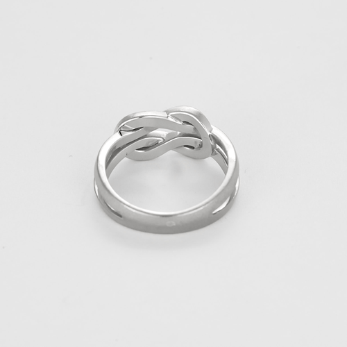 Bague 55 FRED- Chance Infinie - Bague en or blanc 58 Facettes DV11375-1