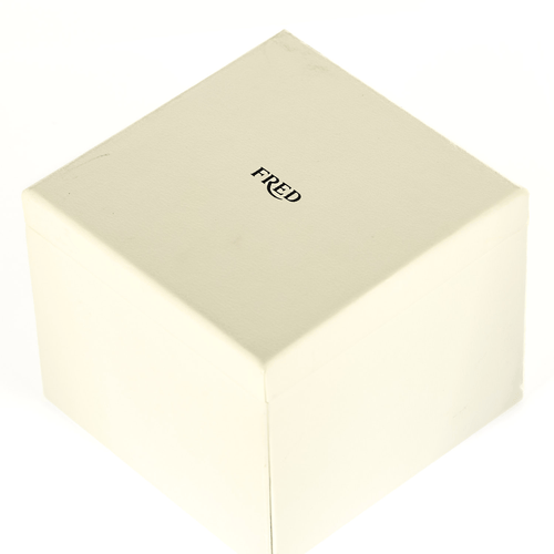 Bague 55 FRED- Chance Infinie - Bague en or blanc 58 Facettes DV11375-1