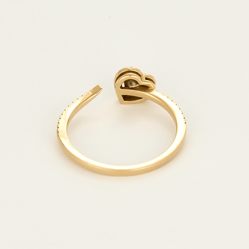 Bague 53 MESSIKA - Joy Coeur - Bague en or rose et diamants 58 Facettes DV27039-1-53-2