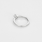 CHIMENTO - Bague solitaire en or gris et diamant