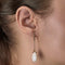 Boucles d'oreilles Boucles d'oreilles en or rose, diamants et cacholong 58 Facettes DV0640-13