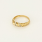 Bague 52 Bague jonc or jaune diamants 58 Facettes DV5390-18-52-1