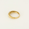 Bague 52 Bague jonc or jaune diamants 58 Facettes DV5390-18-52-1