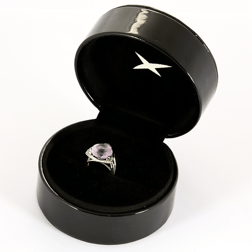 Bague 48 Mauboussin - Dream my Love - Bague en or gris, améthyste et diamants 58 Facettes DDV9407-1