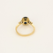 Bague 50,5 Bague en or jaune saphir et diamants 58 Facettes DV26220-4