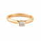 Bague 52 Bague Diamant solitaire en or jaune 58 Facettes DV0218-2-52-1