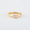 Bague 52 Bague Diamant solitaire en or jaune 58 Facettes DV0218-2-52-1