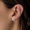 Boucles d'oreilles Chopard Boucles d'oreilles Happy Diamonds en or gris et diamants 58 Facettes DV25704-1