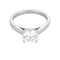 Bague solitaire en platine et diamant 1.50 carat 58 Facettes DV25522-1