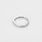 Bague 52 Alliance semi pavé en or blanc et diamants 58 Facettes DV27214-3-52-1
