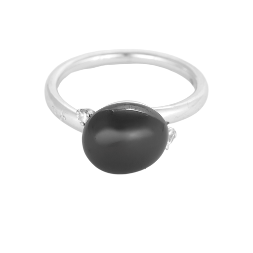 Bague 55 POMELLATO - Bague Capri or blanc diamants 58 Facettes DV27441-2-DV0882-1