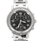 Montre Hermès - Clipper Chrono - Montre en acier à boitier rond et à mouvement quartz 58 Facettes DV11451-20